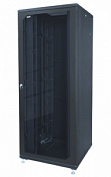 RACK5 Шкаф напольный 19" 22U (600х800 двери стеклянная-стальная)