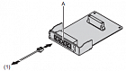 Panasonic KX-HT82480X (Плата на 4 внешних аналоговых линии с функцией Caller-ID)